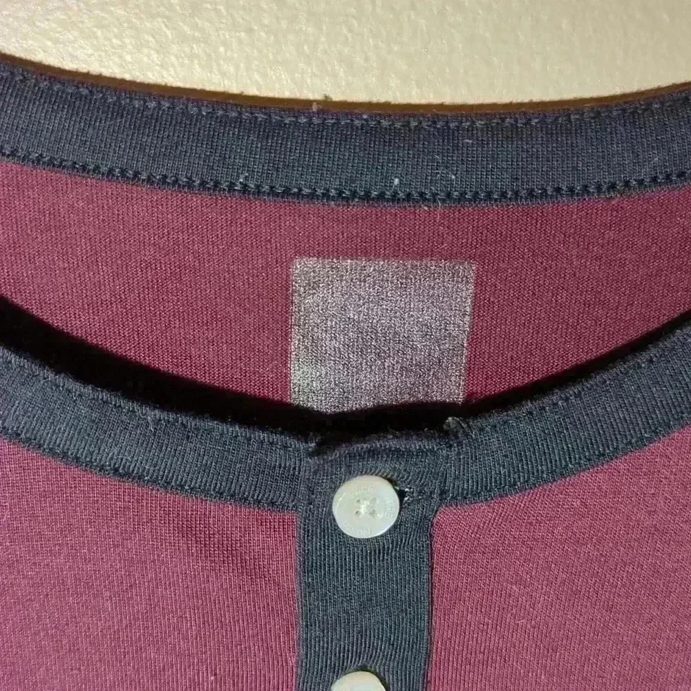 The North Face, burgundy, XL long sleeve shirt